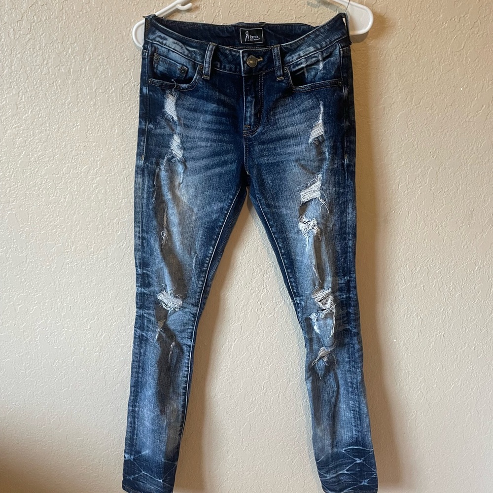 Rock Revival ripped/distressed skinny jeans